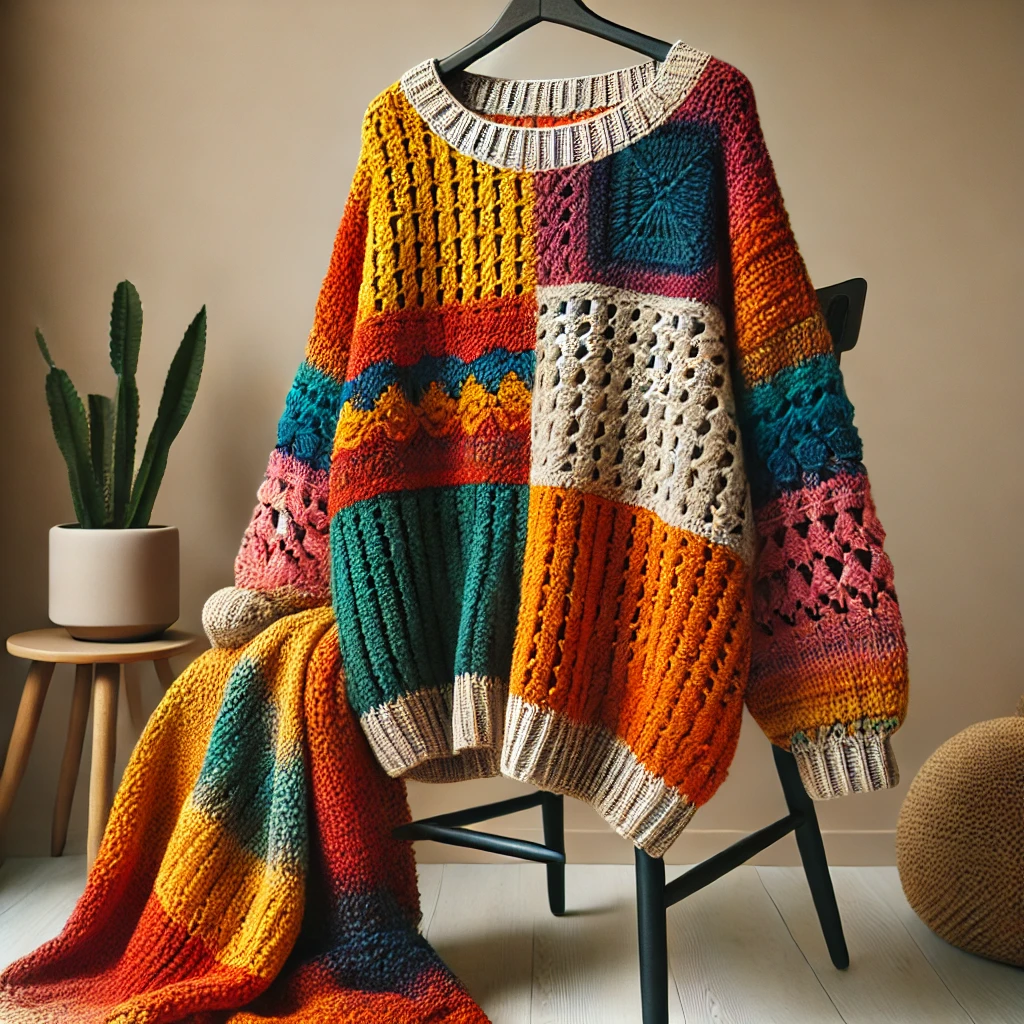 pull au crochet