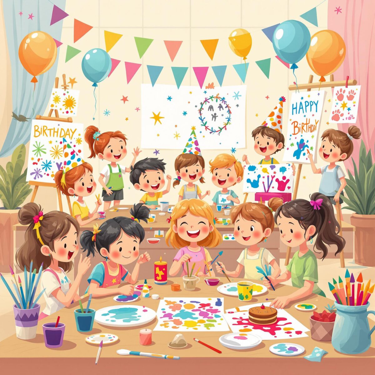 Découvrez des ateliers créatifs pour un anniversaire inoubliable