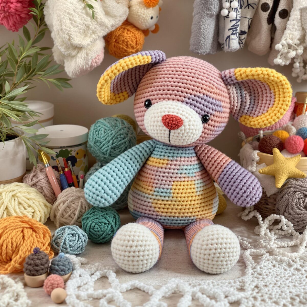 créez le doudou au crochet parfait pour bébé et enfant !