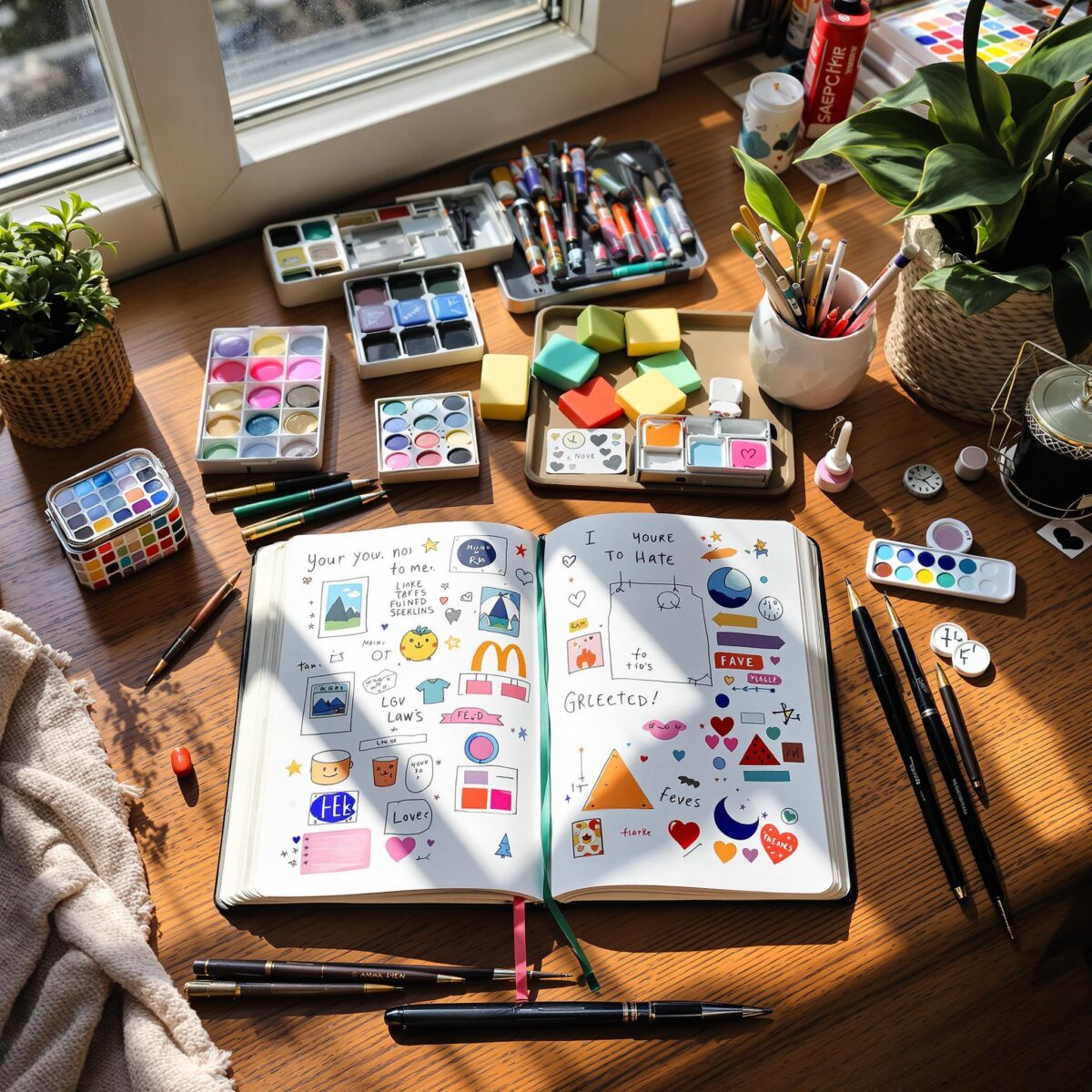 Découvrez le journaling créatif pour un bien-être quotidien
