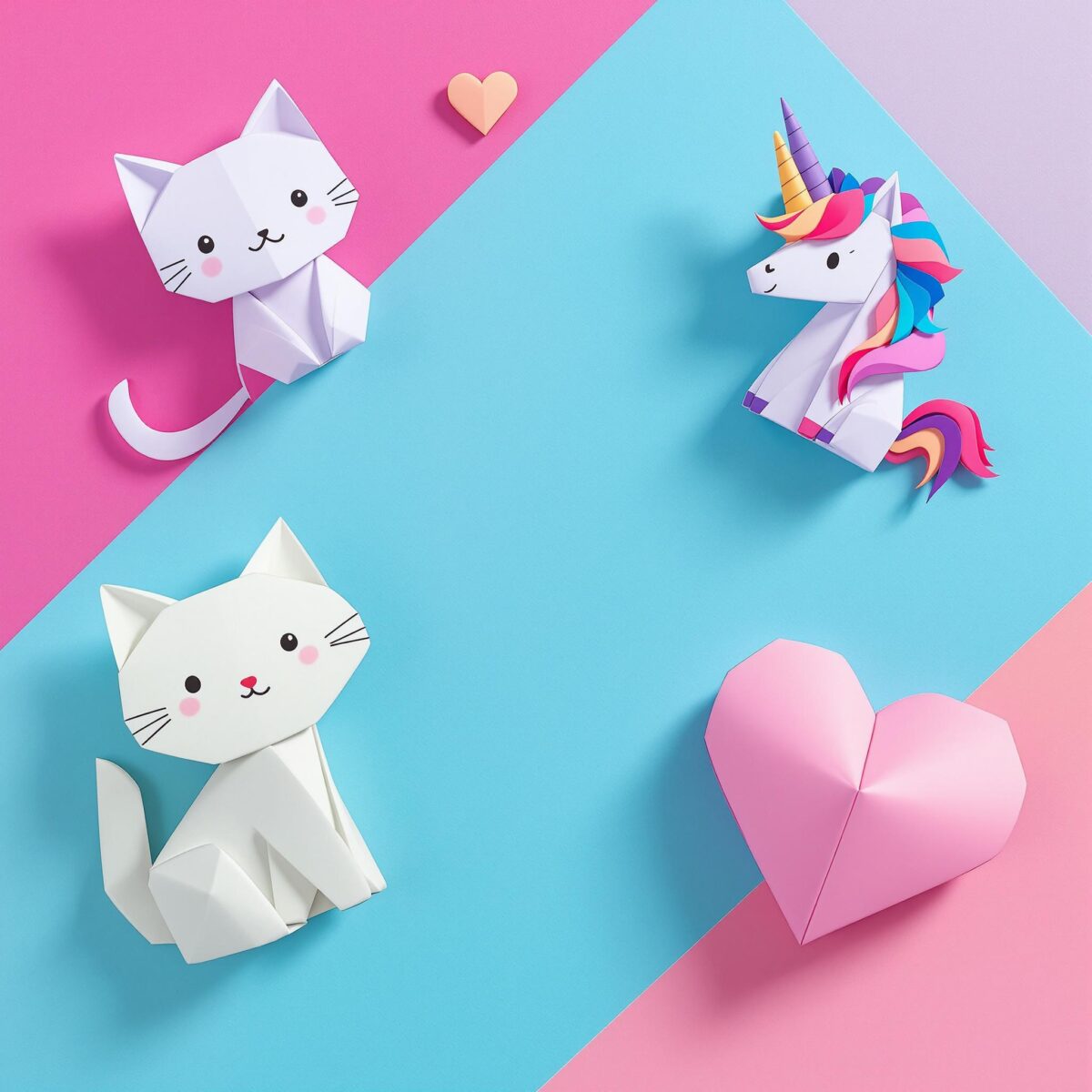 Découvrez 3 tutos d'origami kawaï super simples à réaliser