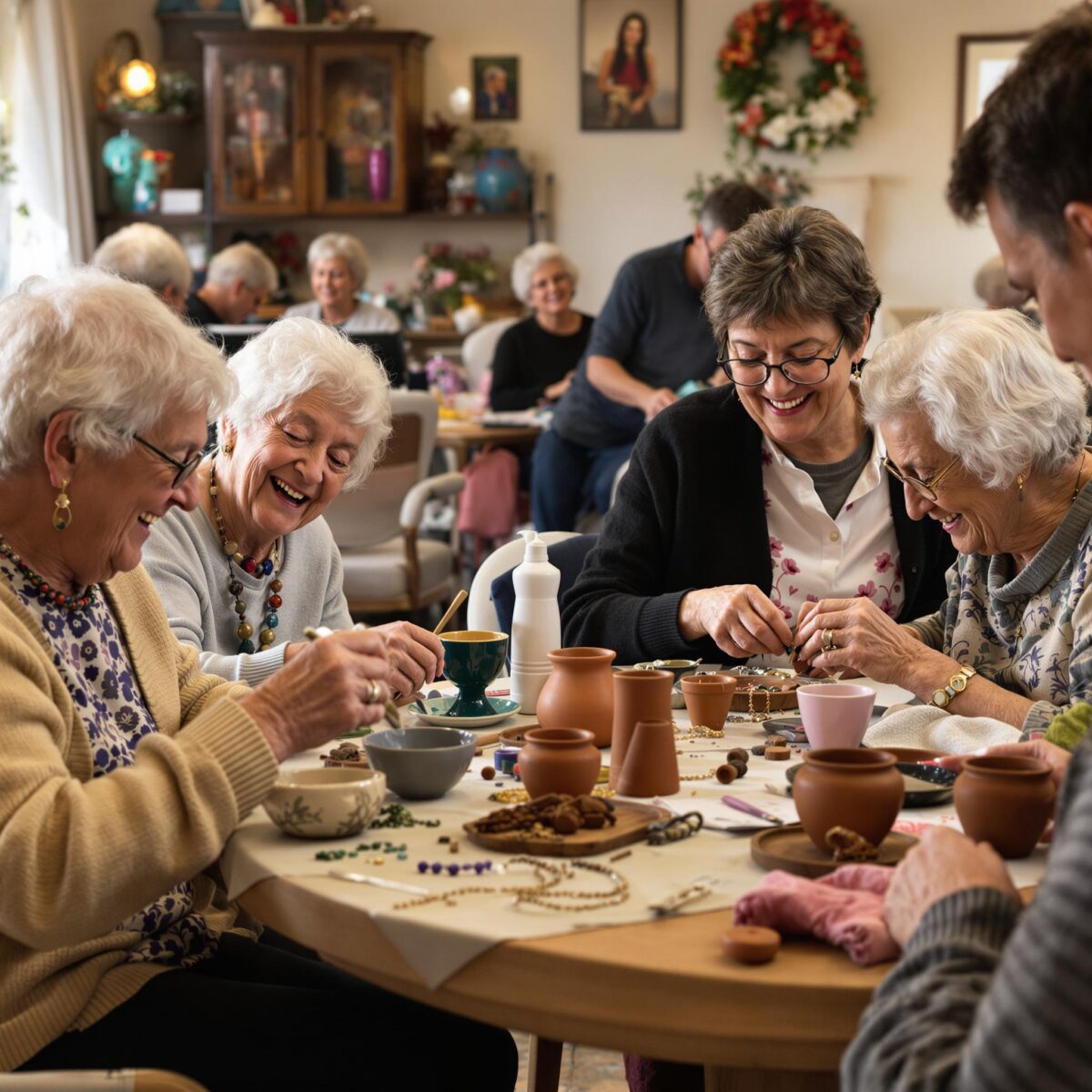 5 activités créatives séniors pour renforcer le lien social