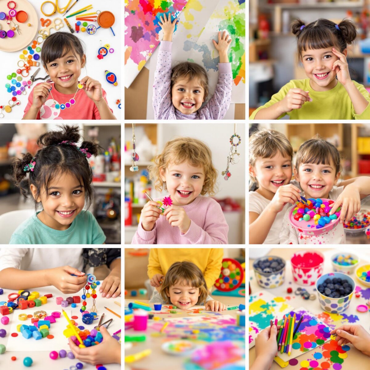 6 activités manuelles enfants à réaliser en un rien de temps !