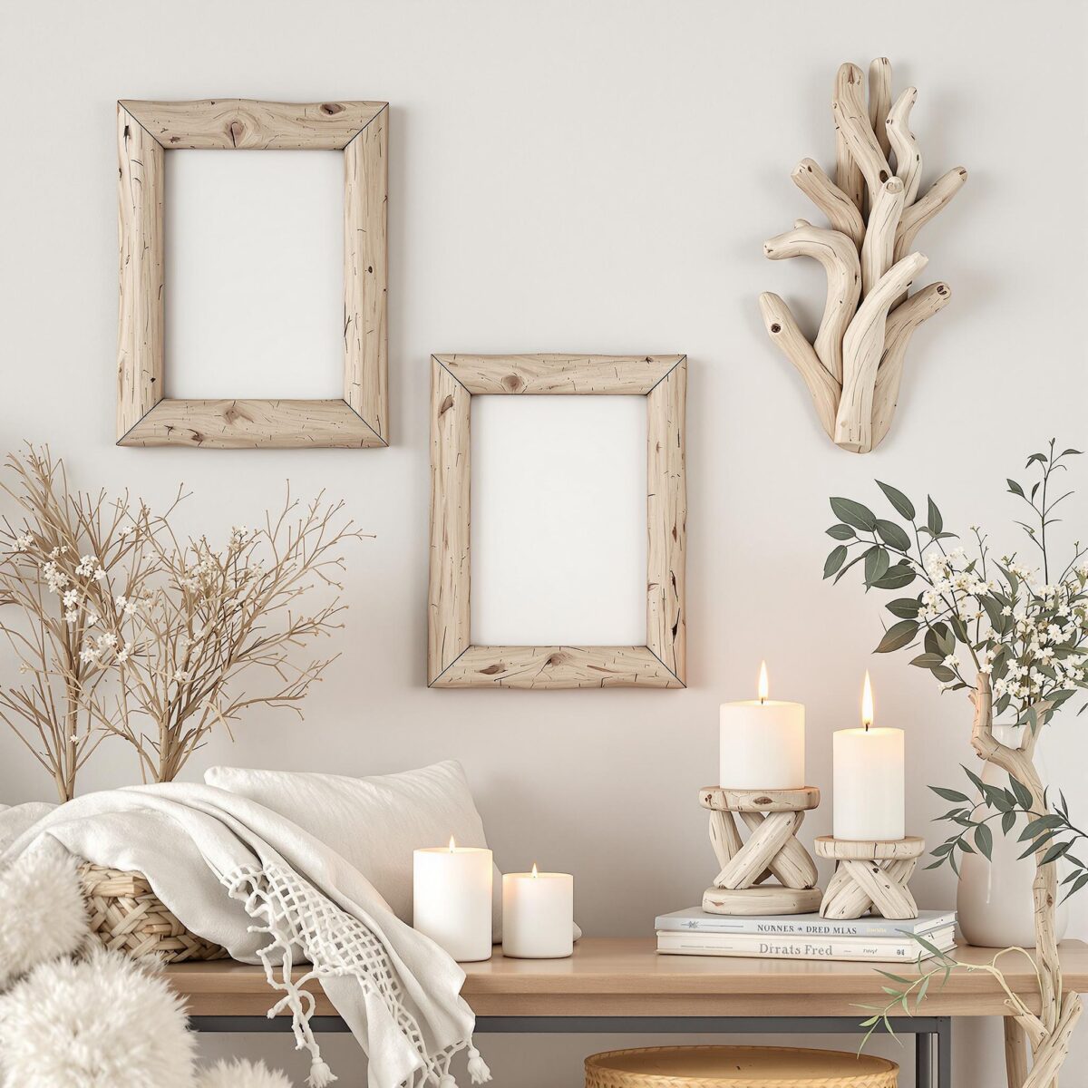 10 idées déco en bois flotté pour une ambiance bohème irrésistible