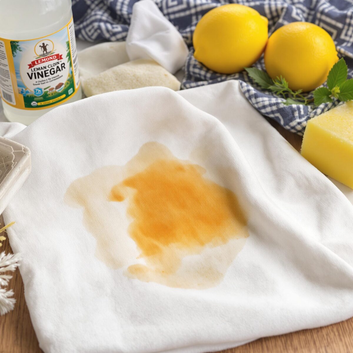 Comment enlever une tache de sauce sur un tissu ? 5 méthodes efficaces