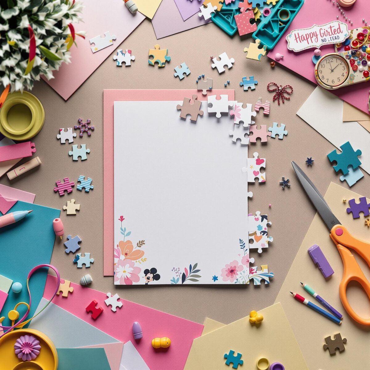 Découvrez le tuto puzzle purse pour créer votre carte de voeux unique