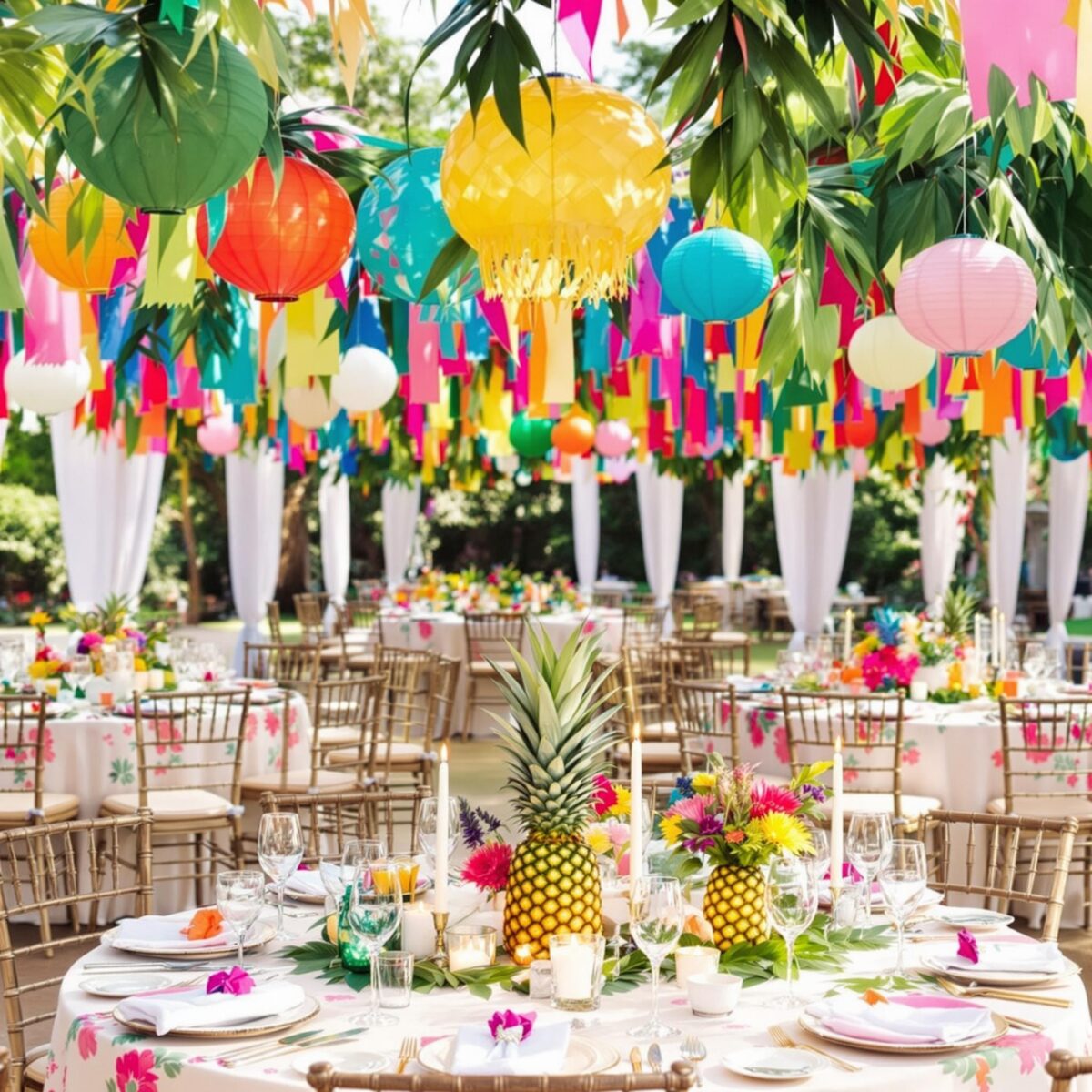 DIY mariage tropical : créez une ambiance colorée et unique