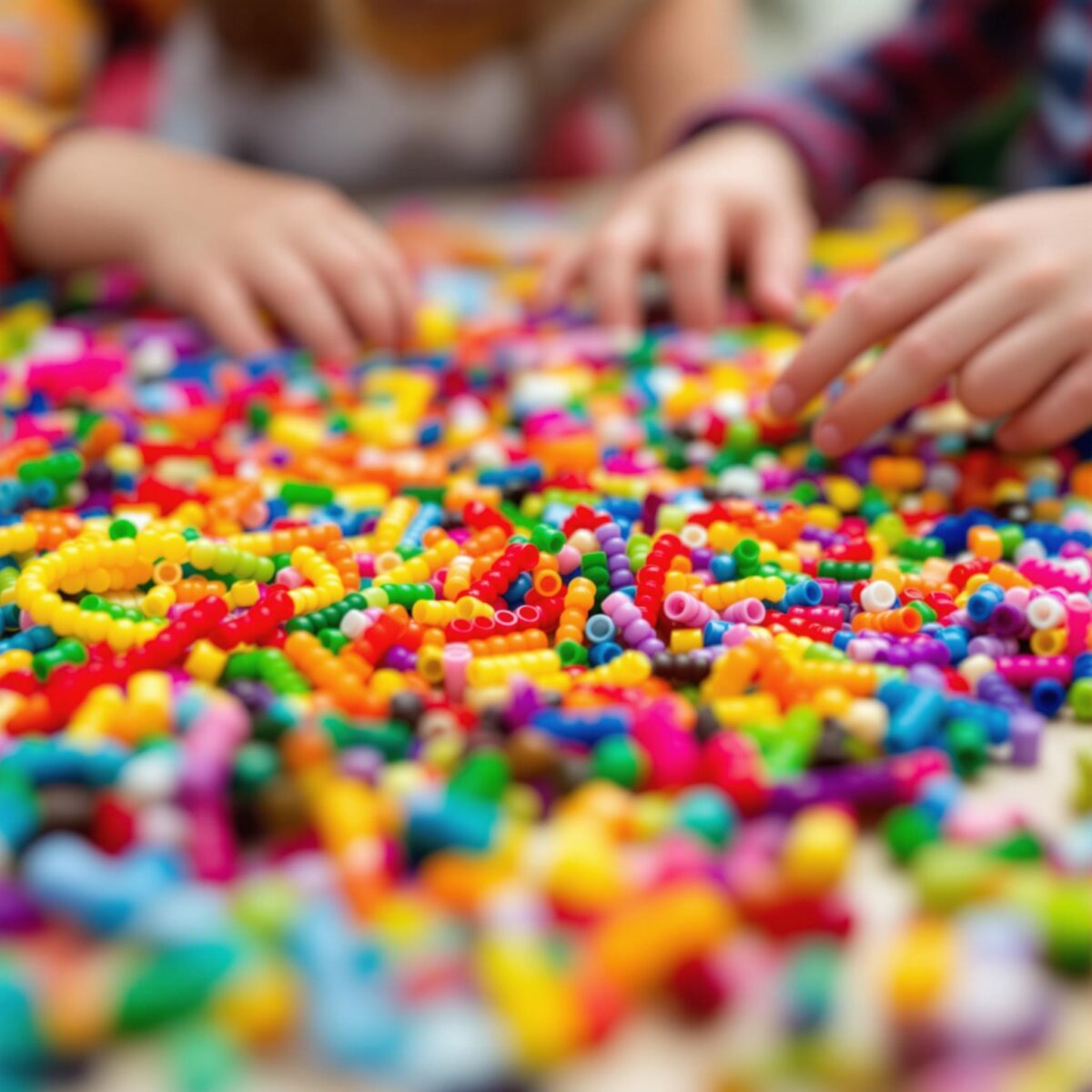 Commencez l'année avec bonheur et créativité grâce aux perles hama maxi