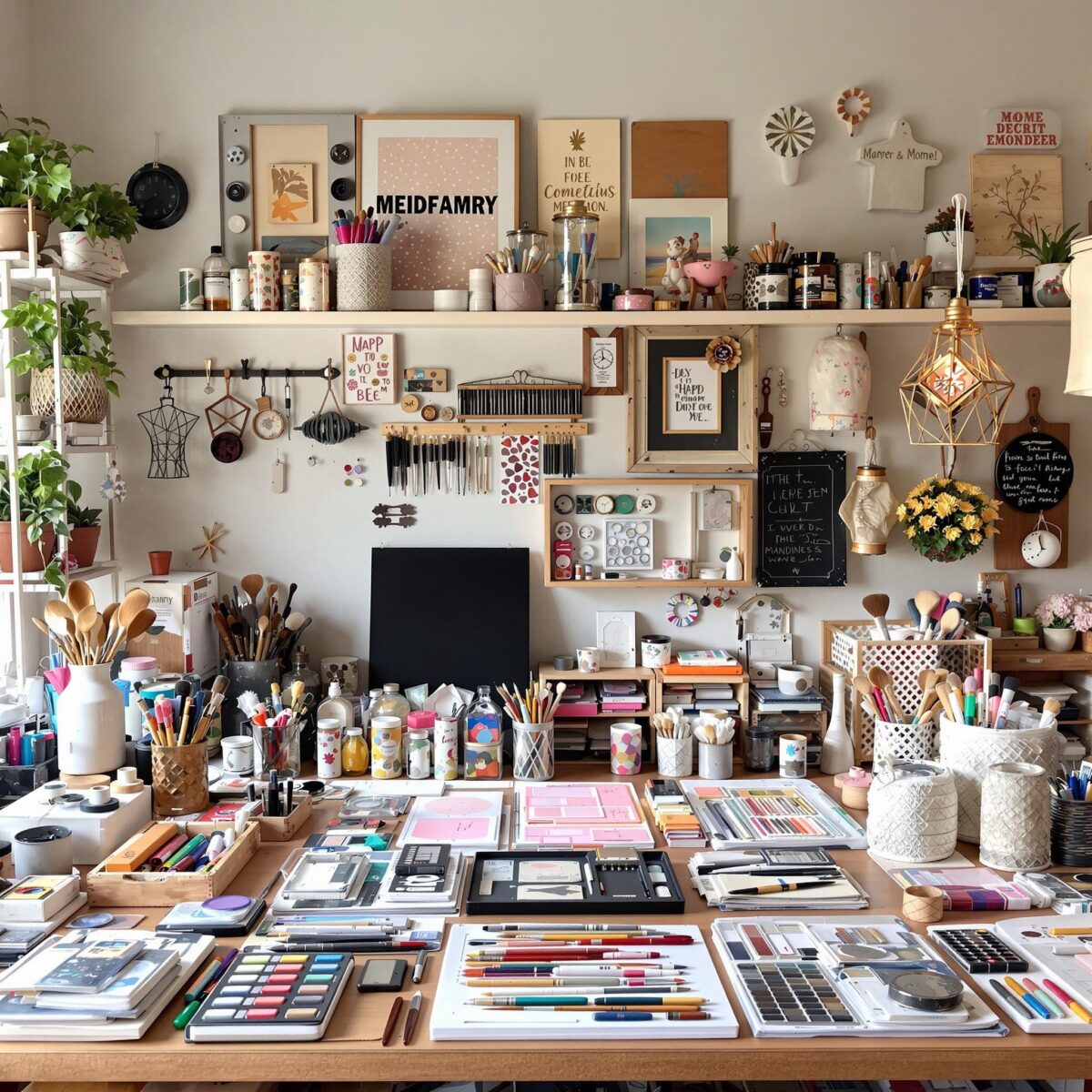 Rangement atelier créatif : astuces pour un espace organisé et inspirant
