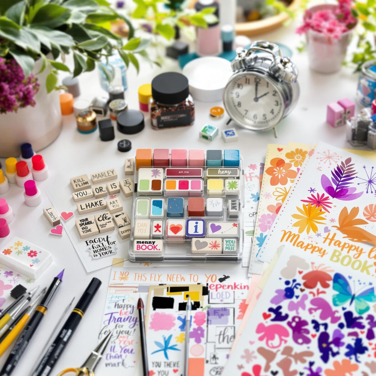 Tampon pour scrapbooking : un incontournable pour vos créations