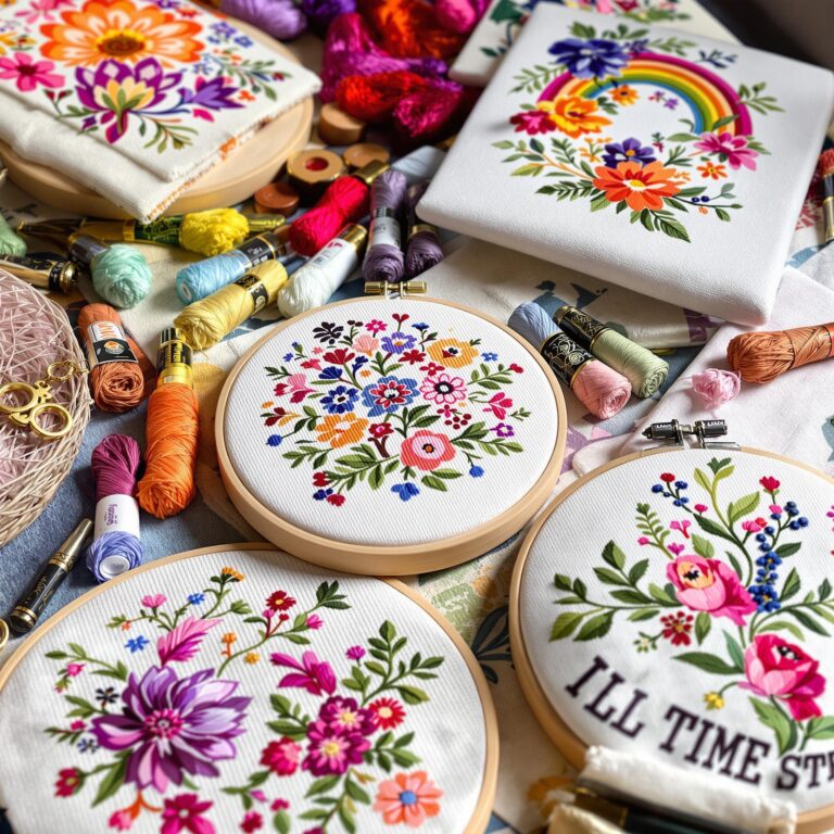 Duftin Kit De Broderie Au Point De Croix Copté - Nappe De Table Avec