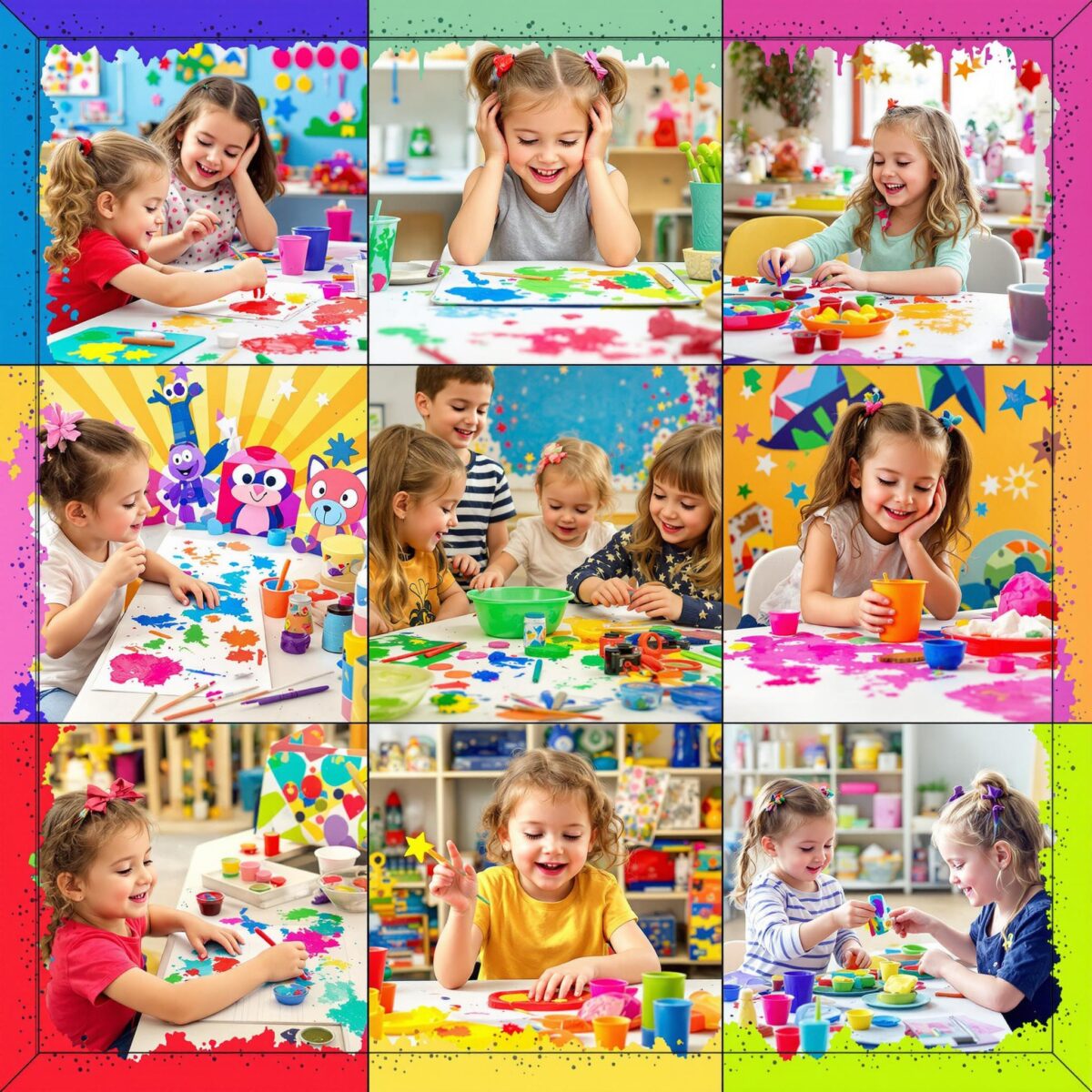 Activités à la crèche : des idées créatives pour les enfants