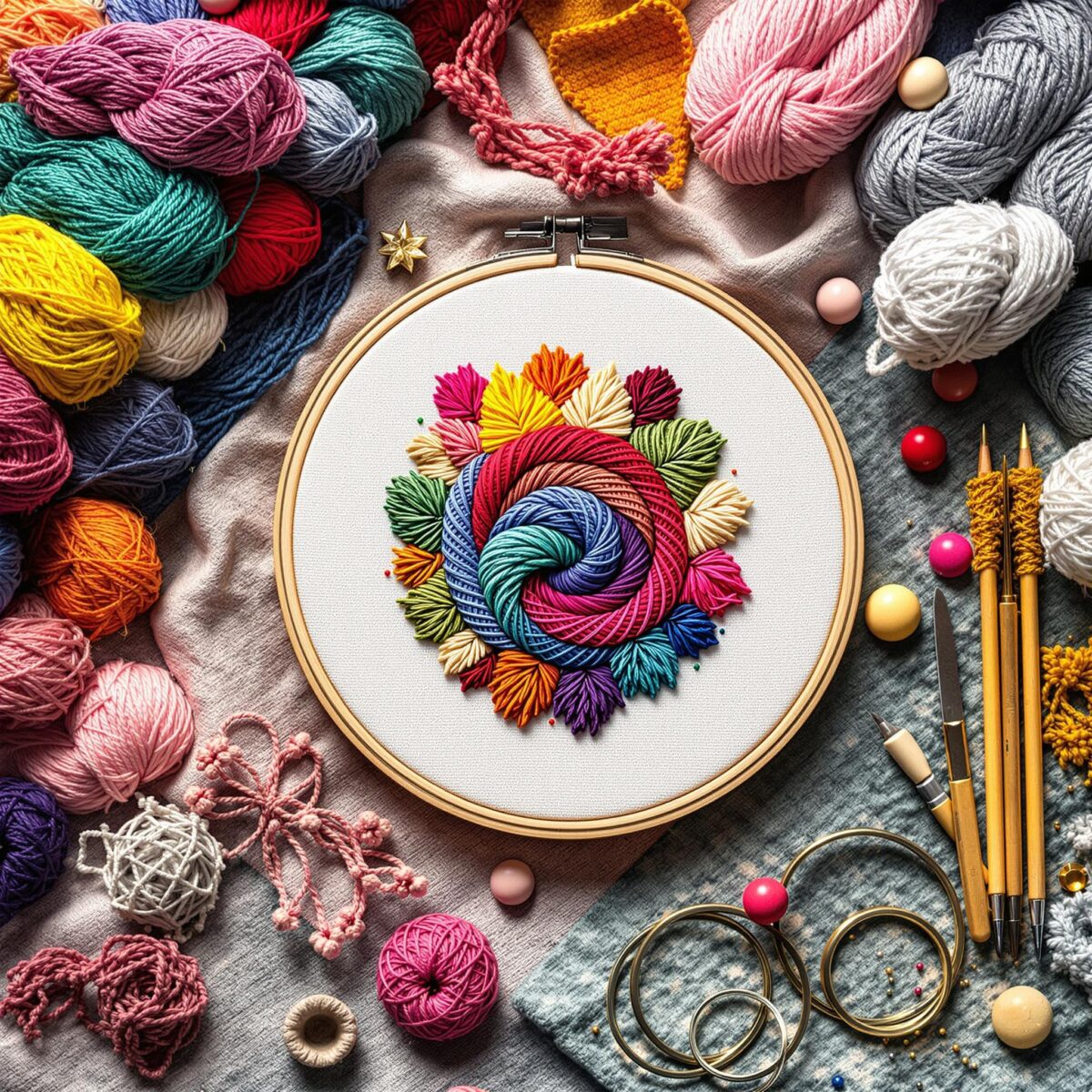 Punch Needle : la broderie addictive à découvrir dès 8 ans