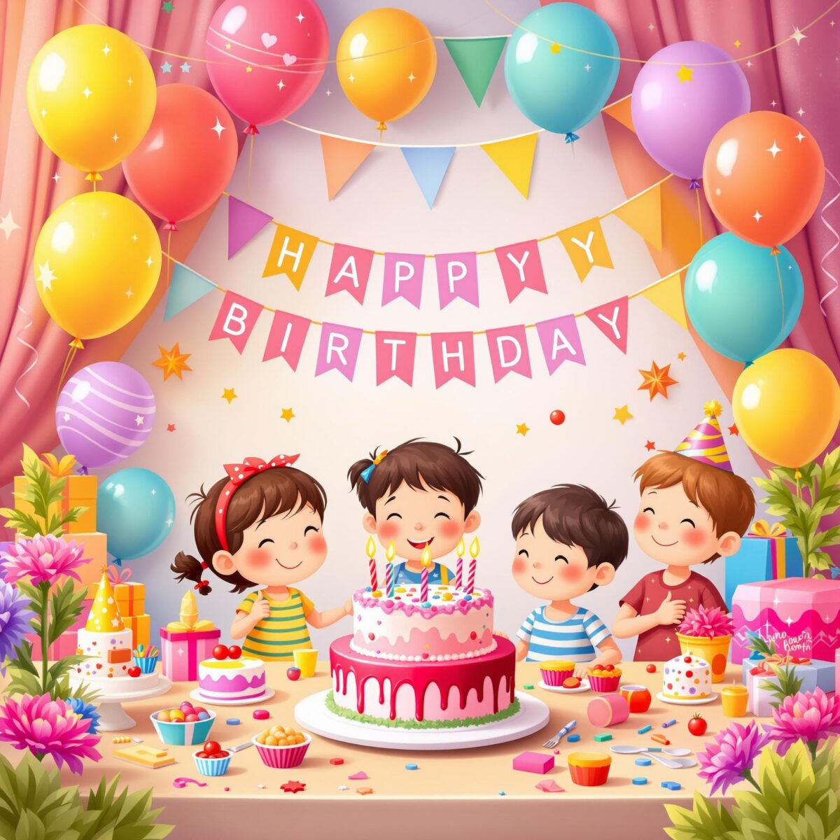 Organisez une fête d'anniversaire mémorable avec des décorations DIY