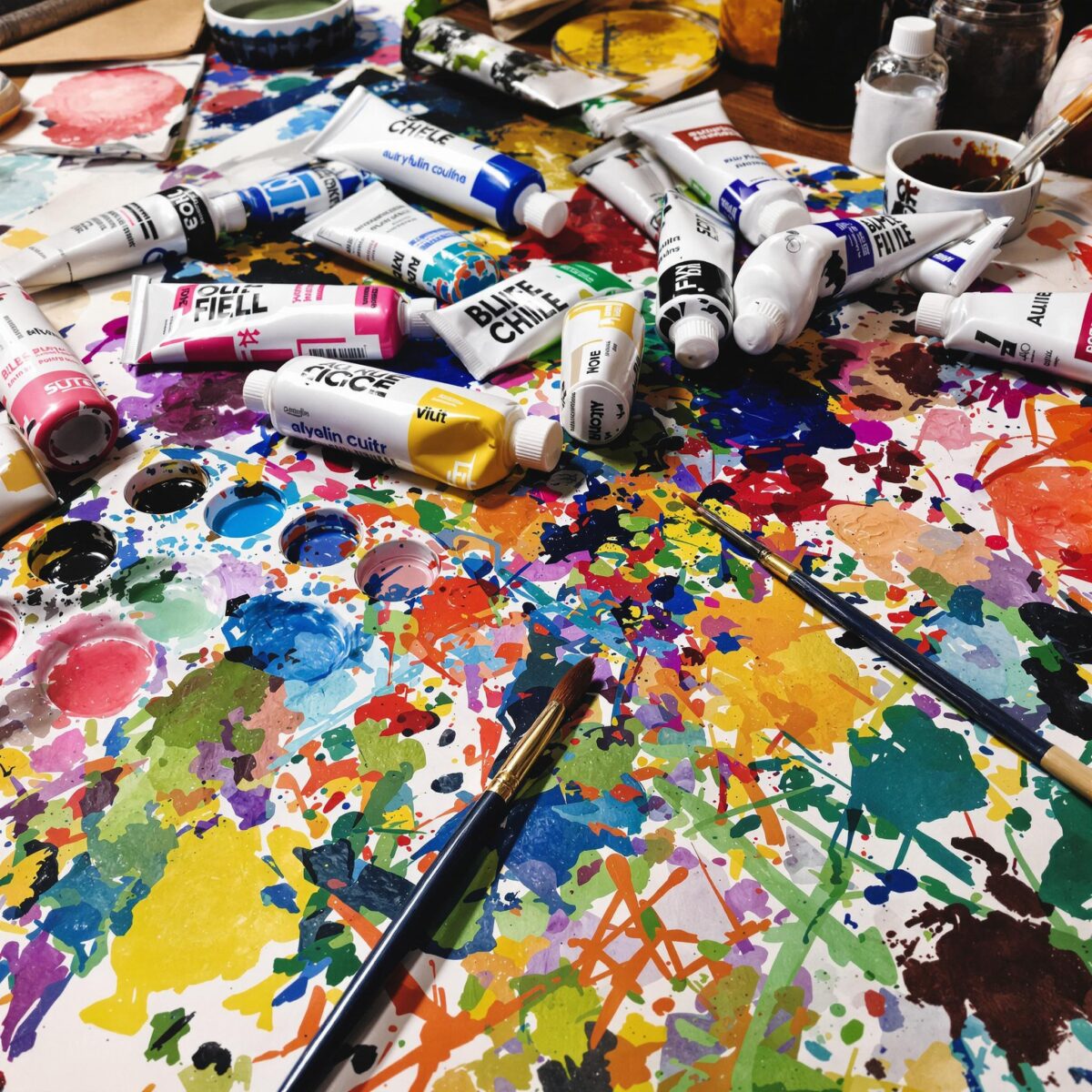 Comment fluidifier de la peinture acrylique facilement et efficacement