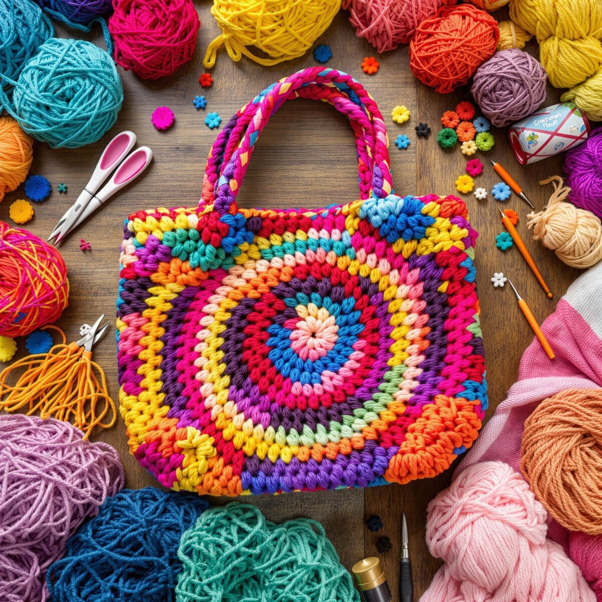 Créez votre sac à main personnalisé avec la gamme Hoooked Zpagetti