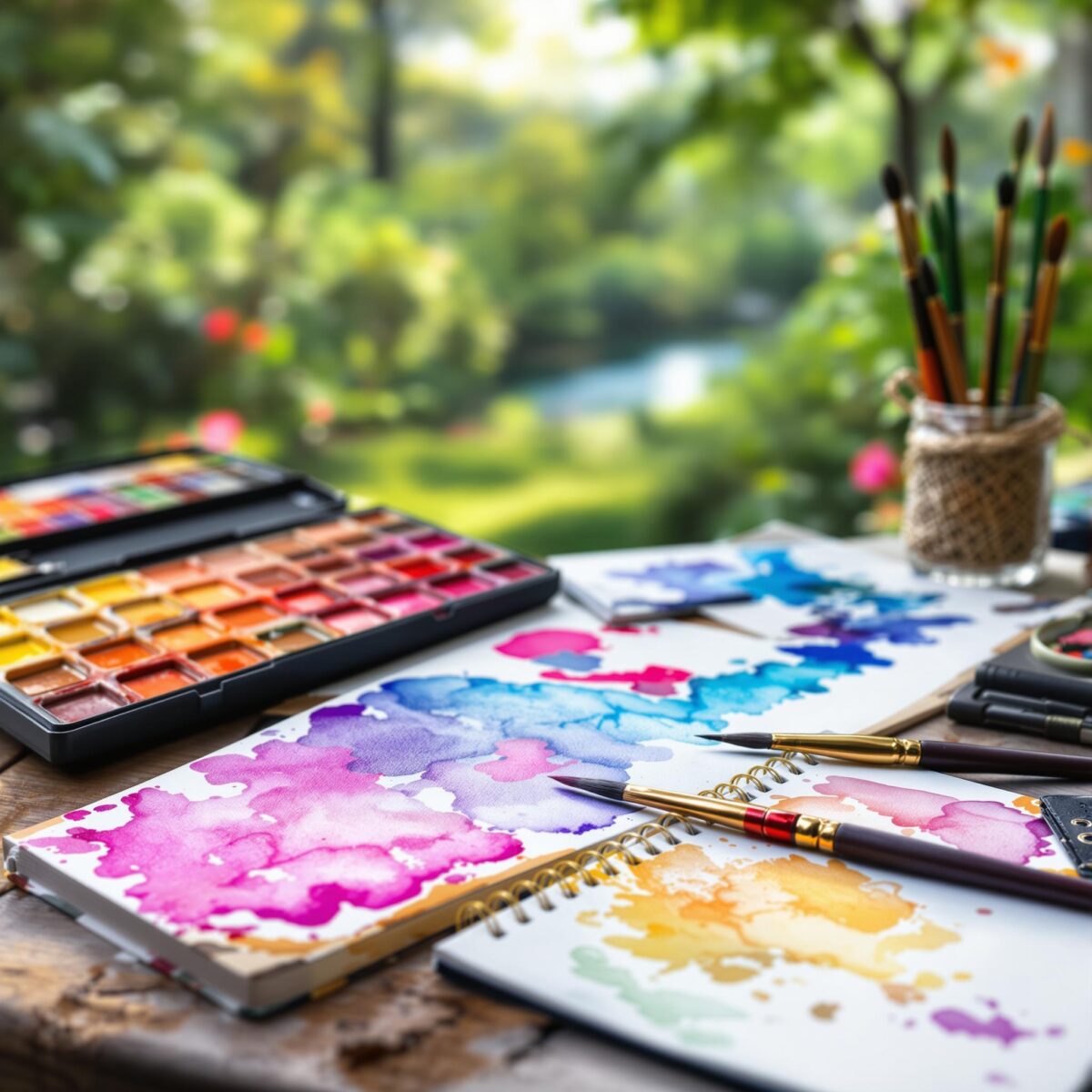 Découvrez les techniques de l'aquarelle pour débutants