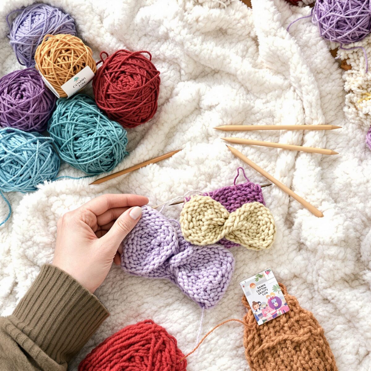 Tricot facile : 5 projets DIY simples pour débuter avec succès
