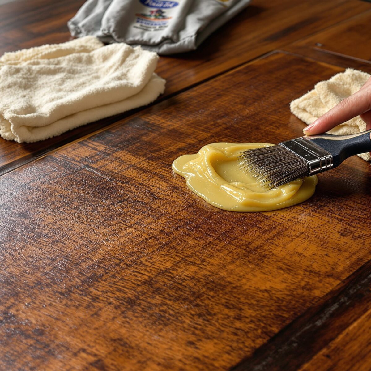 Utiliser de la cire à patiner pour donner un look vintage à vos meubles