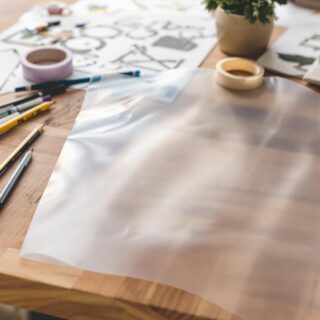 Papier Calque Blanc – Parfait Pour Dessiner, Calquer Ou Faire De La Calligraphie !