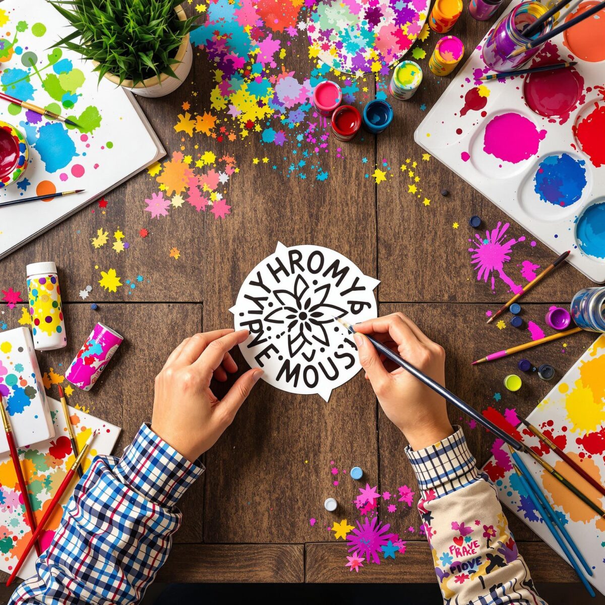 Utiliser un pochoir : guide pratique pour vos projets créatifs