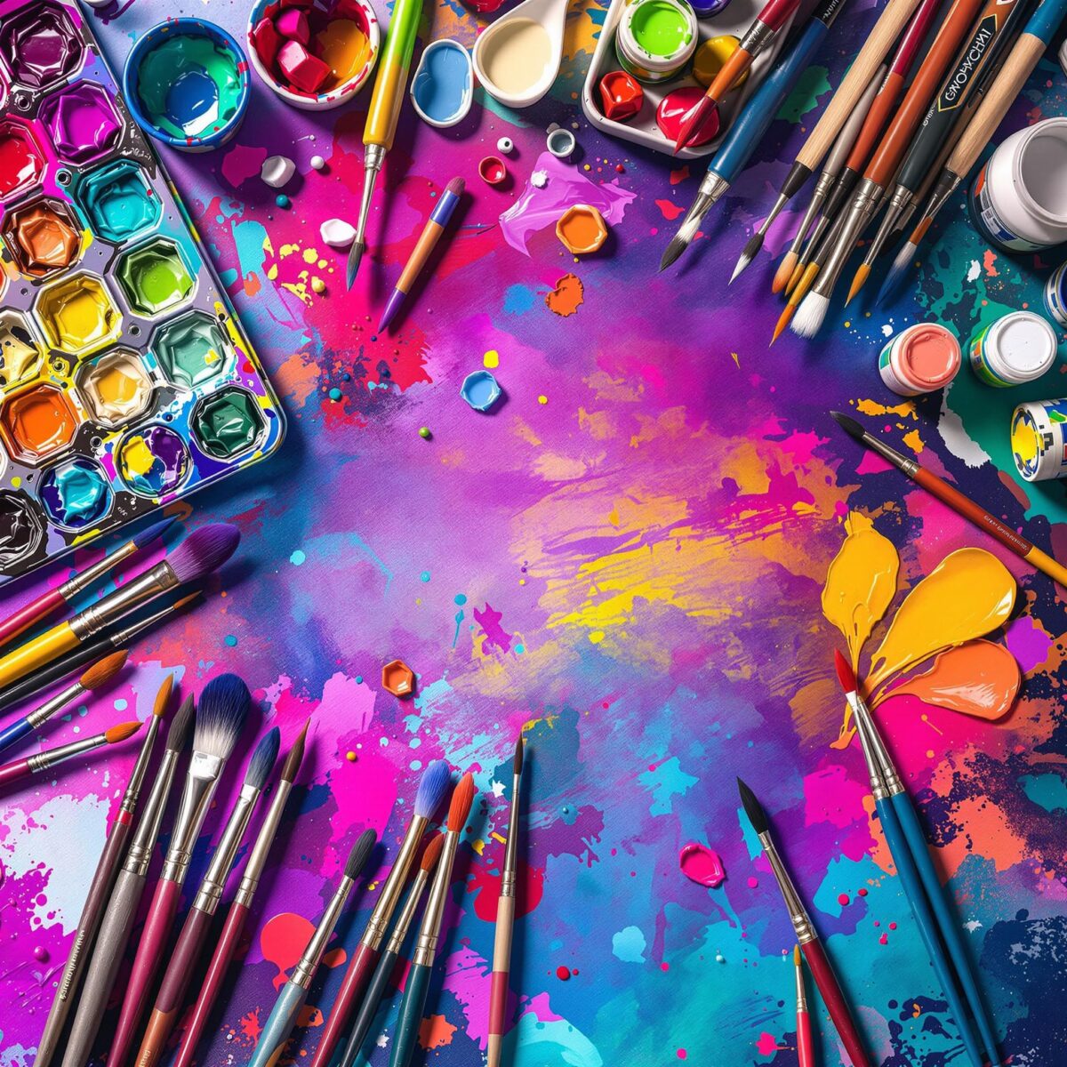 Peintures loisirs créatifs : guide pour choisir la bonne peinture