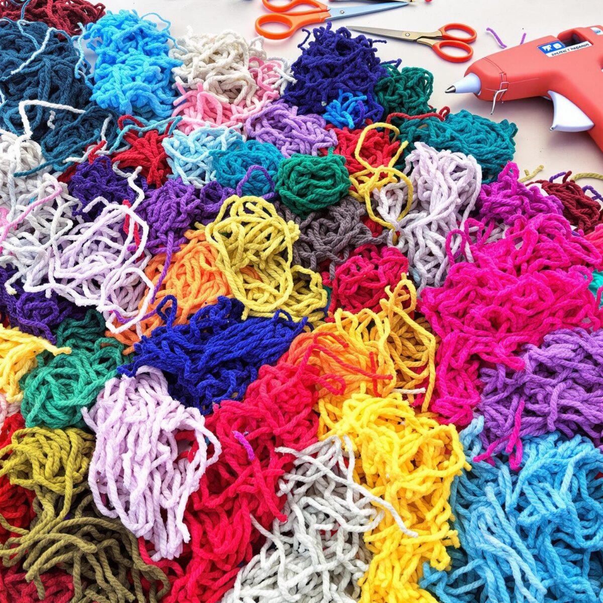 Que faire avec des chutes de laine : idées d'upcycling créatives