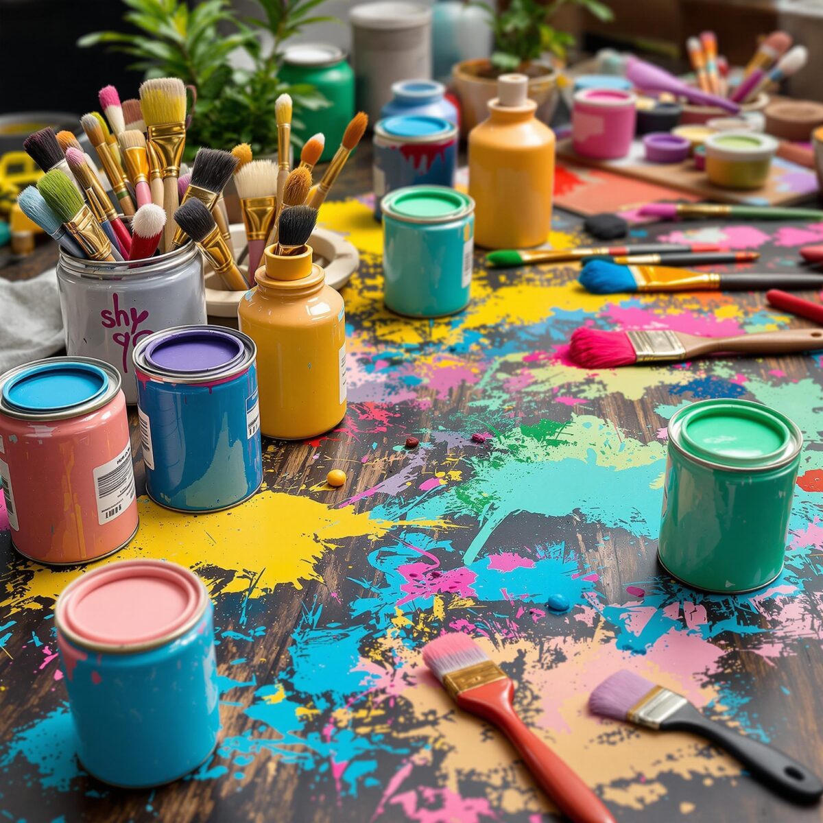 Que faire avec un fond de peinture ? 5 idées créatives à découvrir