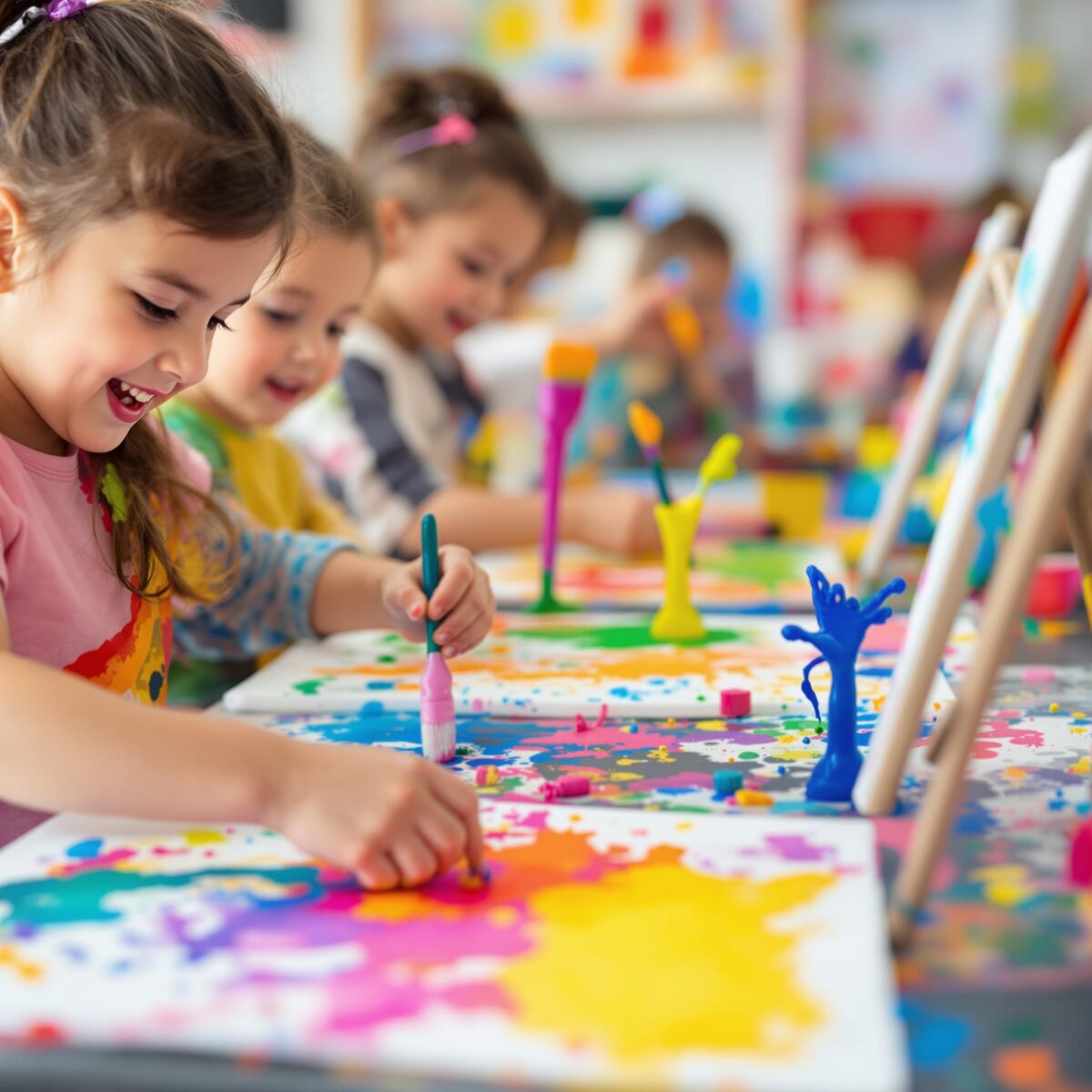 Quelle peinture choisir pour les petits enfants ? Guide complet