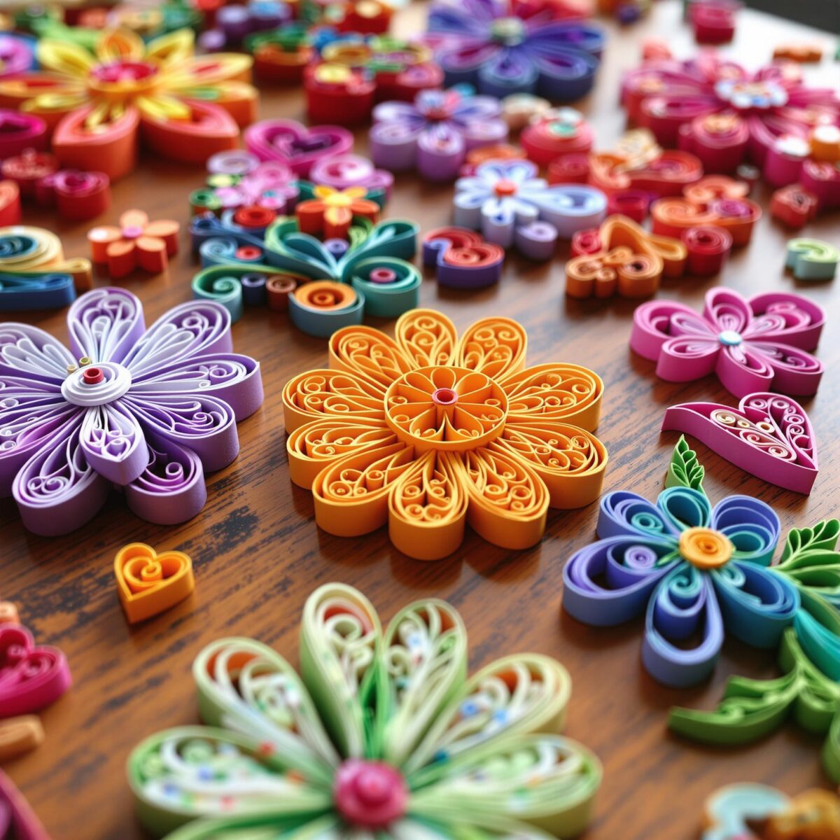Découvrez le Quilling Art : une technique créative captivante