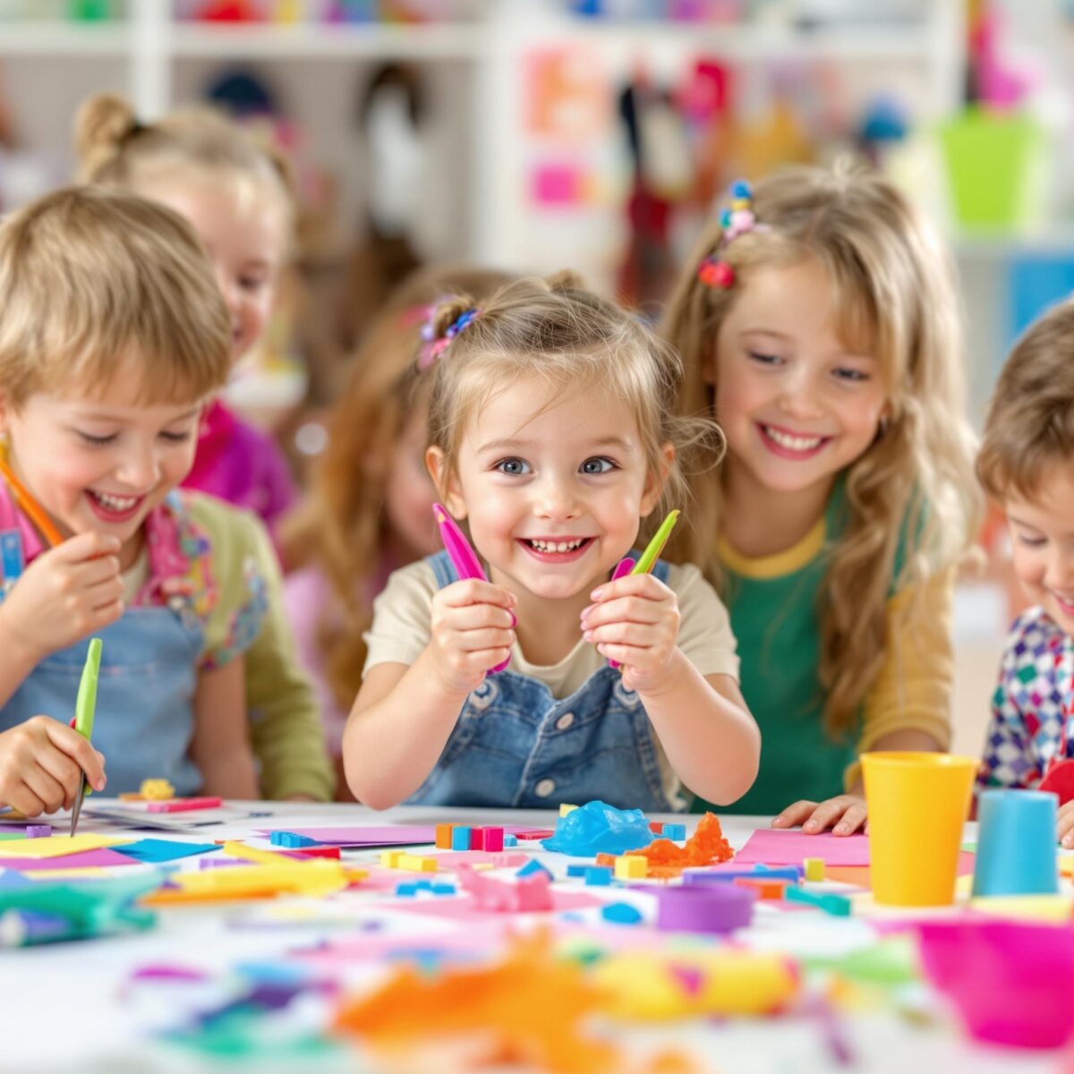 Activités manuelles enfants quand on est nounou : idées créatives à découvrir