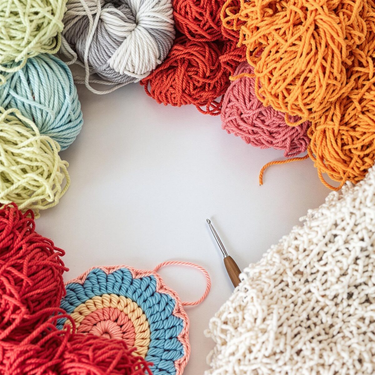 Quel fil choisir pour faire du crochet : guide pour débutants et créatifs