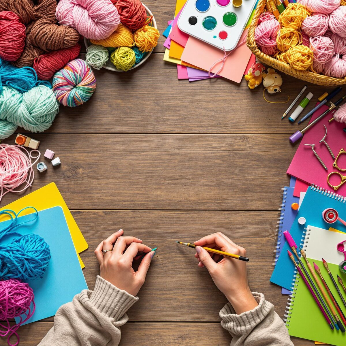 Les bienfaits des loisirs créatifs pour le bien-être et la créativité