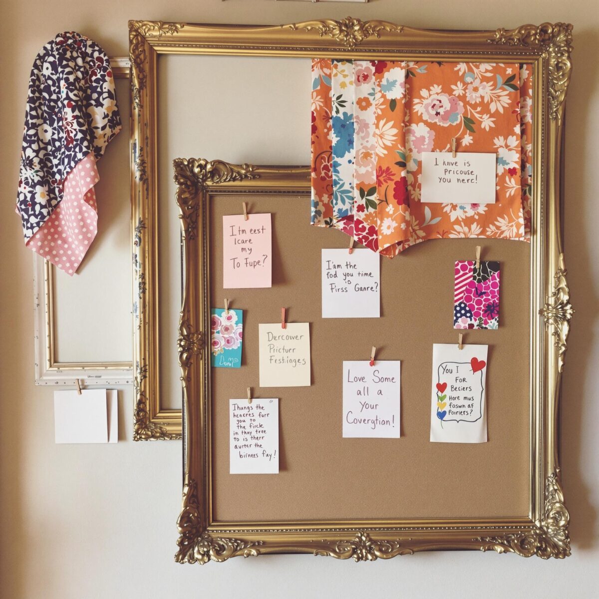 Transformation de vieux cadres : créez des tableaux d'affichage uniques