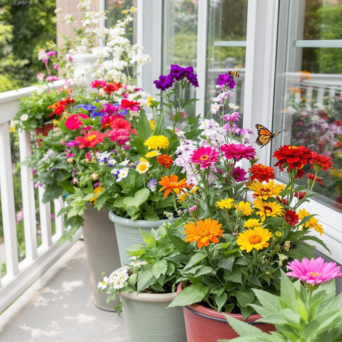 Conseils pour un balcon fleuri : transformez votre espace en oasis printanière