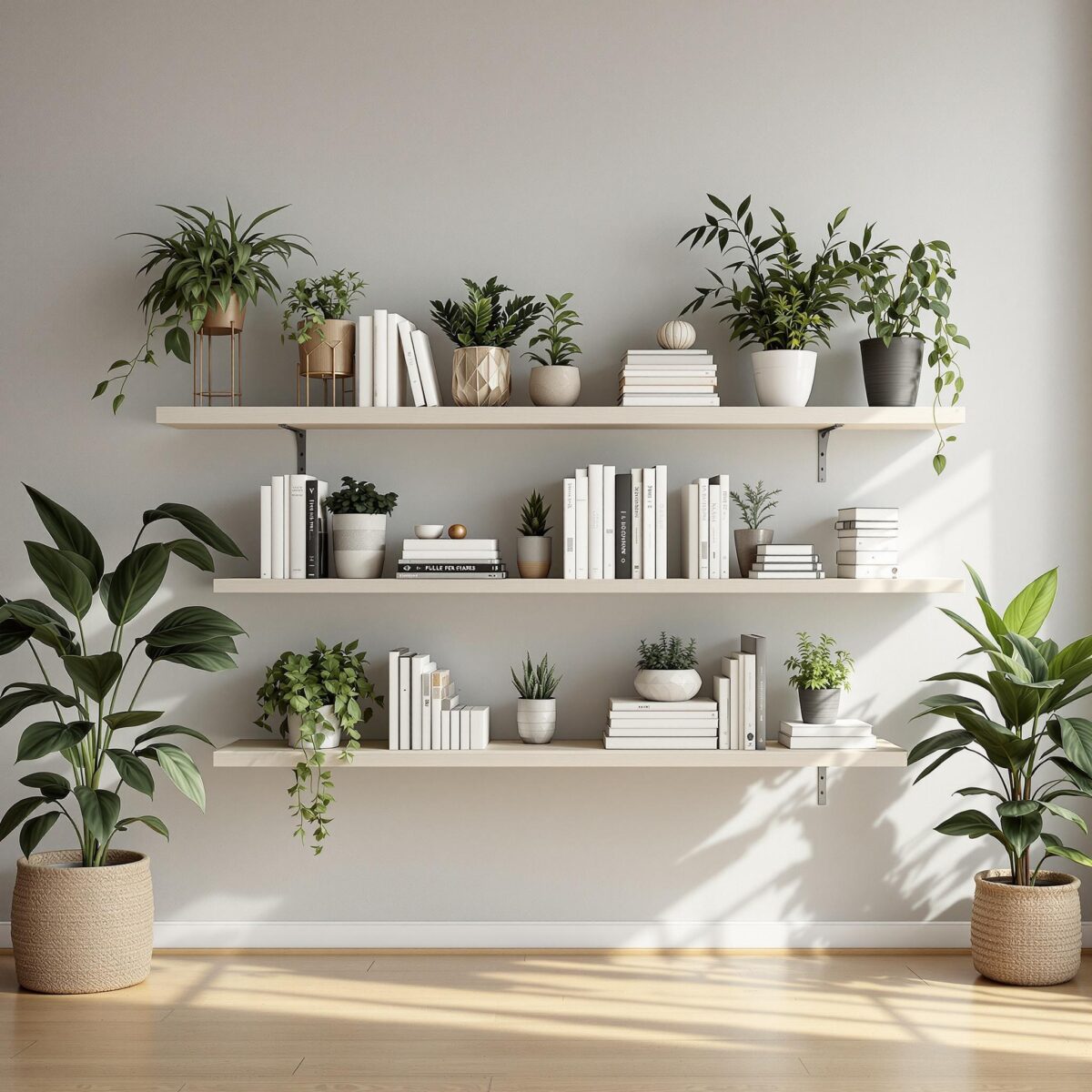 Découvrez les étagères flottantes DIY pour une déco aérienne