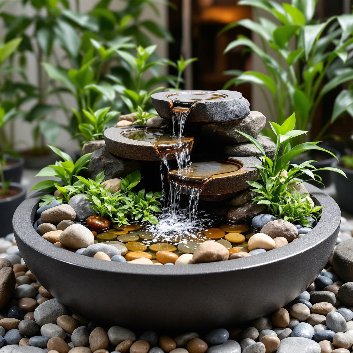 Transformez votre maison avec une fontaine zen DIY apaisante