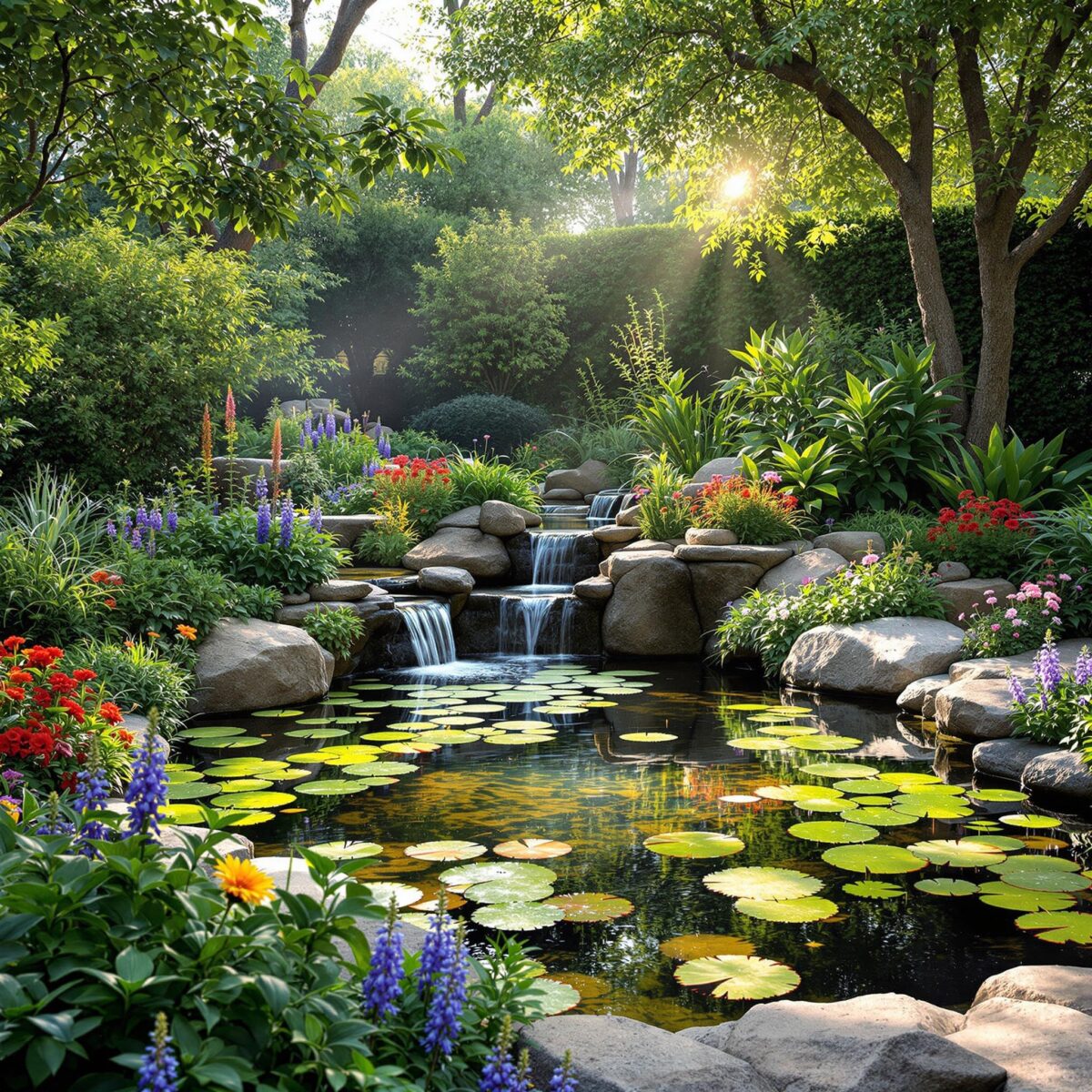 Transformez votre jardin en oasis aquatique épanouissante