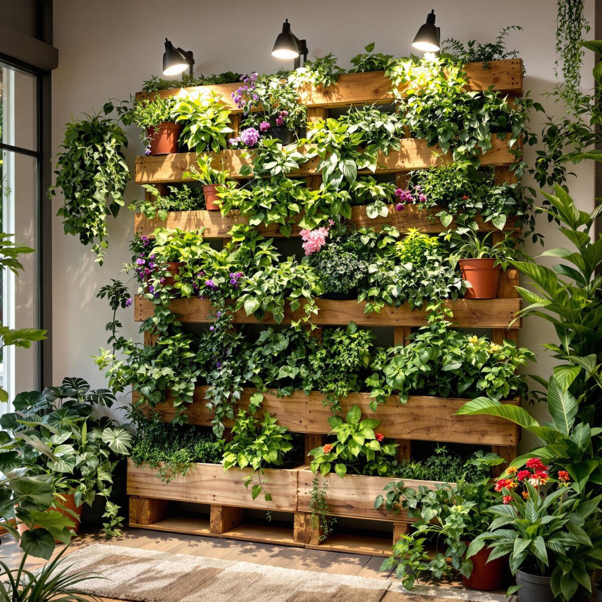 Transformez vos murs en jardins verticaux : une oasis verte chez vous