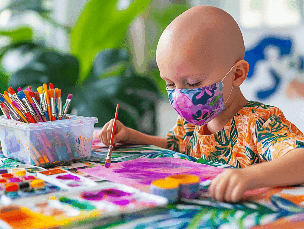 loisirs créatifs à l'hopital