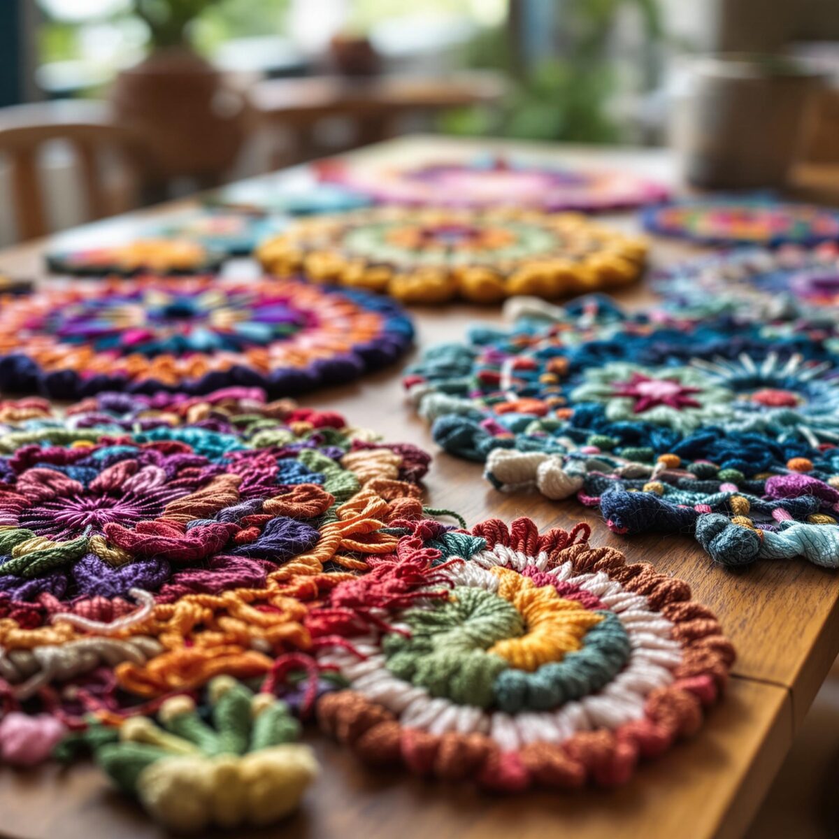Découvrez les mandalas en fil de laine : une activité créative et relaxante