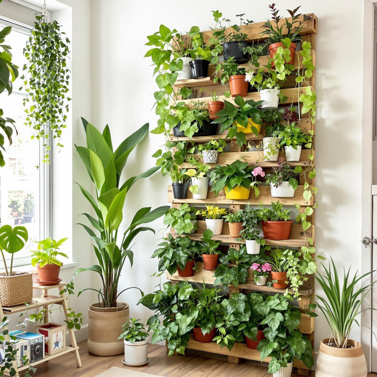 Transformez votre intérieur avec un mur végétal DIY créatif