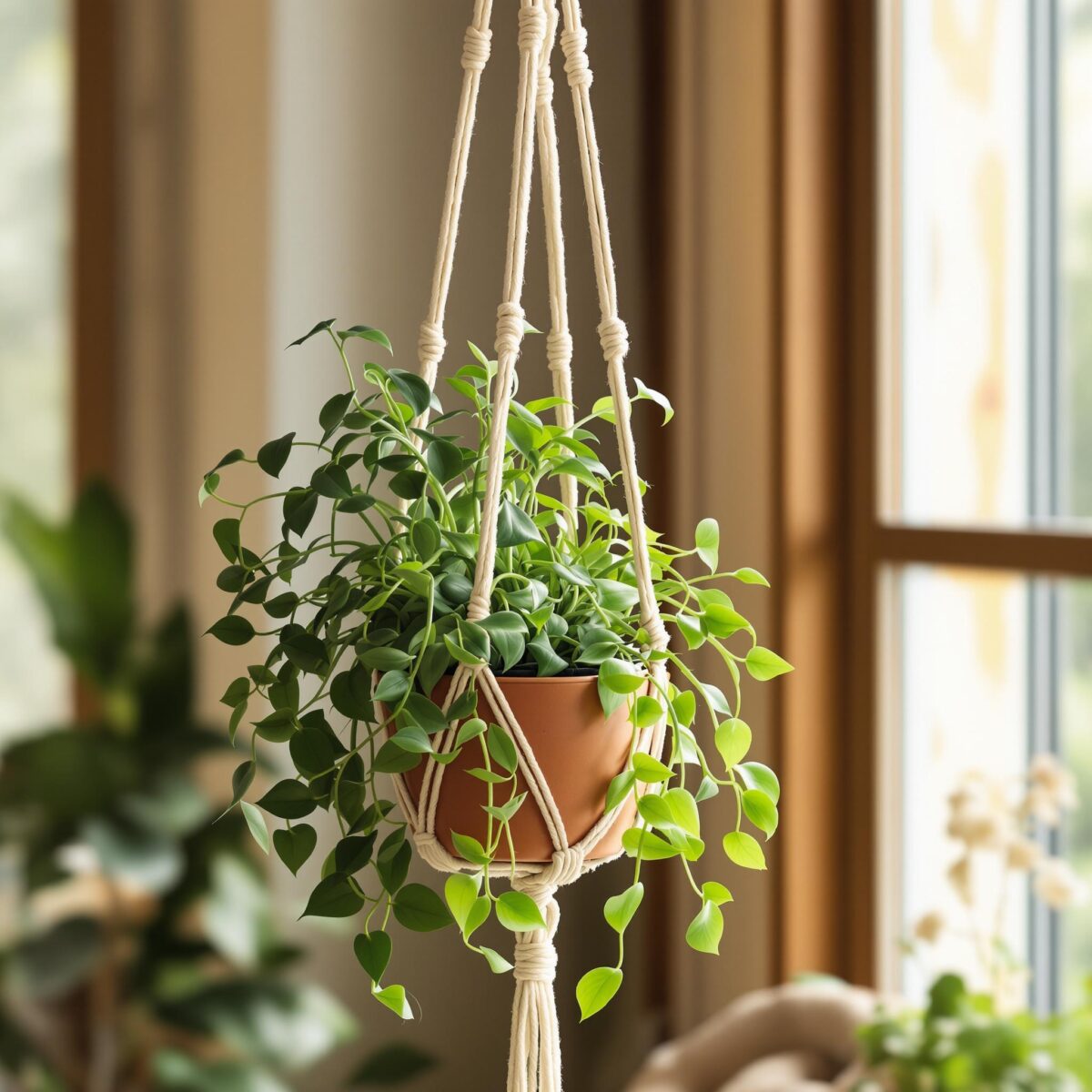 Suspensions en macramé : alliez tradition et modernité dans votre déco