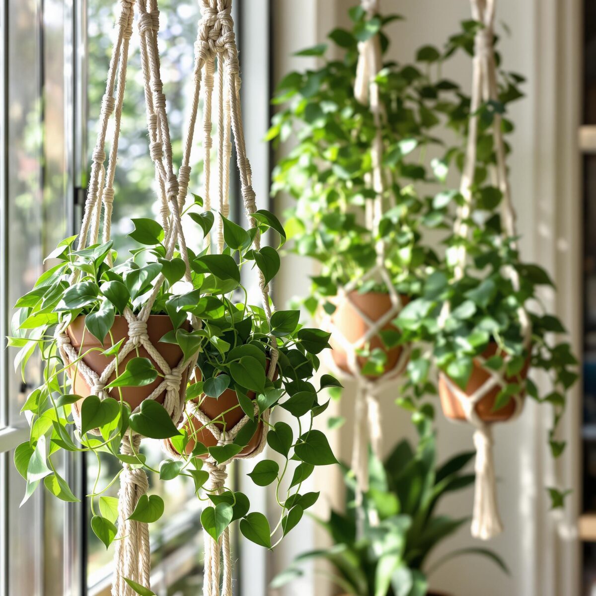 Les suspensions végétales DIY : une touche de nature chez soi