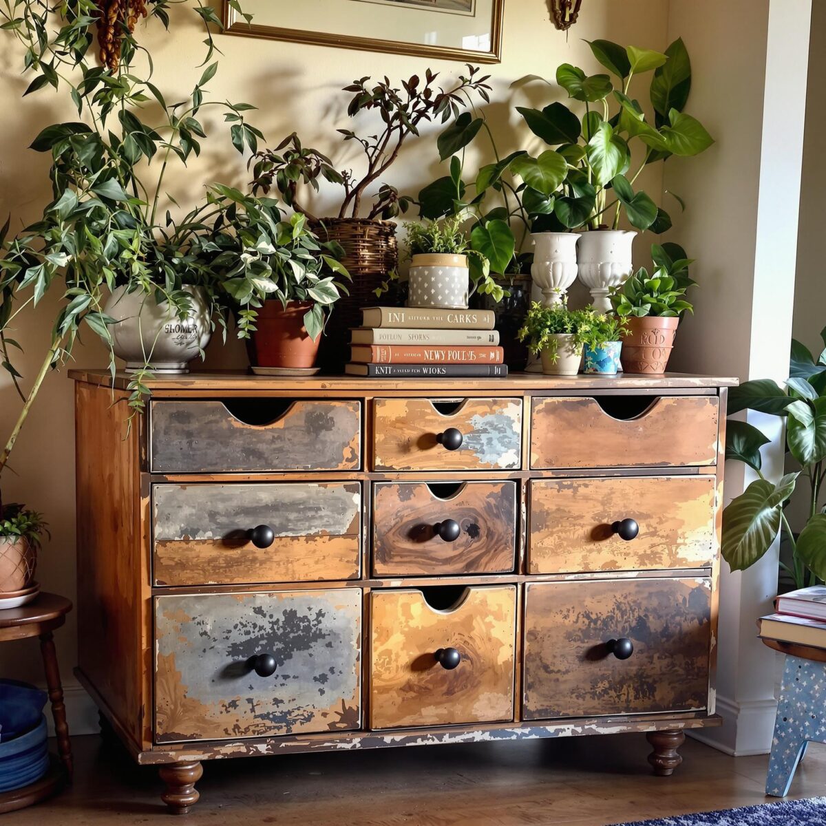 L'upcycling d'un vieux tiroir : transformez-le en étagère décorative