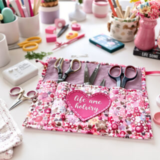 Créez un étui à ciseaux en tissu : un projet DIY créatif