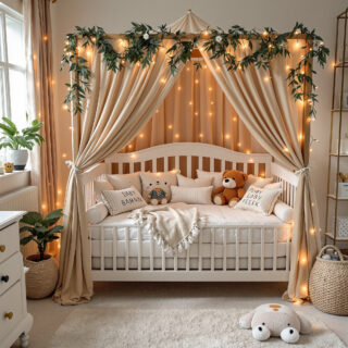 Transformez un berceau classique en lit cabane pour bébé facilement